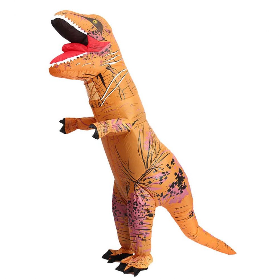dinozauro Helovino kostiumas