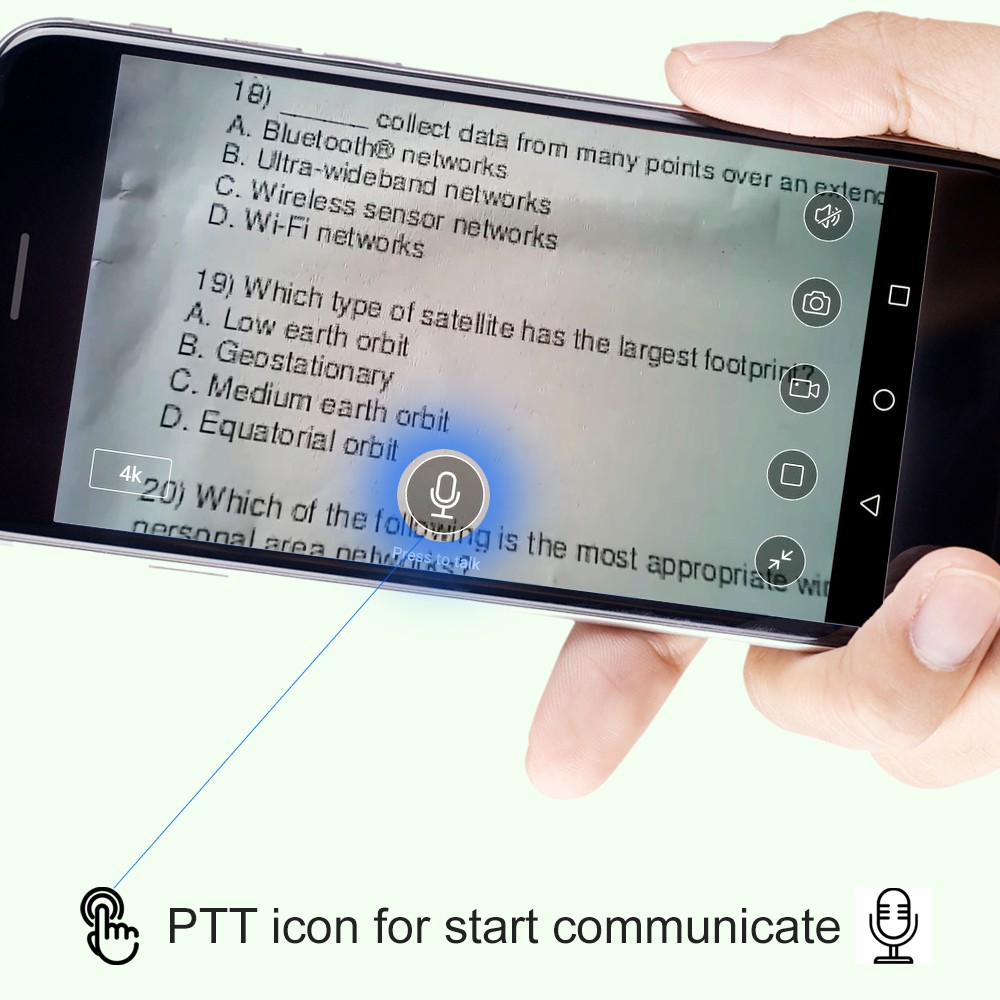 teksto fiksavimo mobilioji wifi pinhole kamera