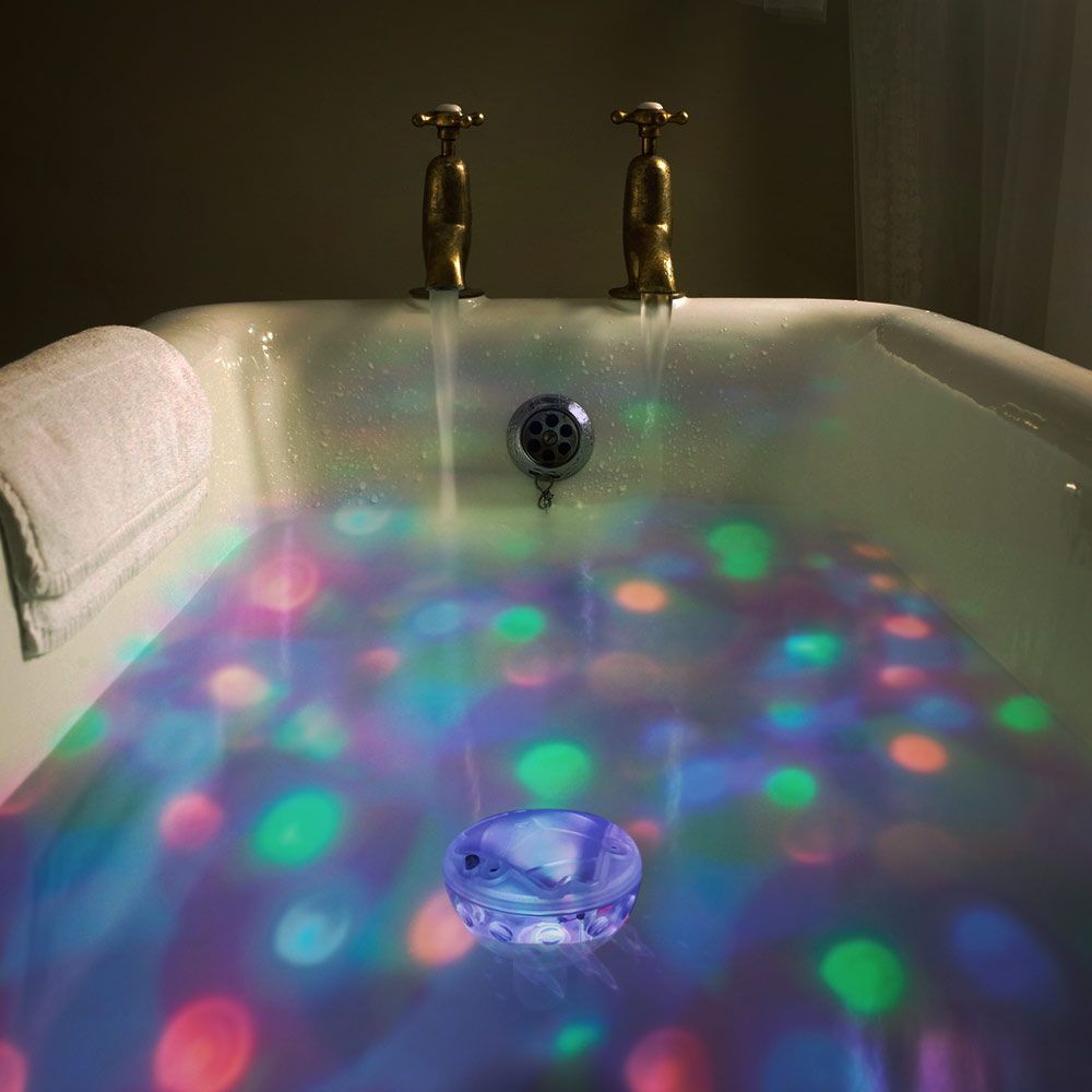 plaukiojantis LED vonios šviestuvas
