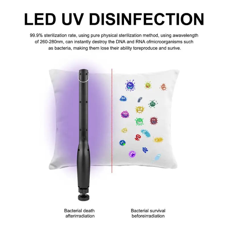 Nešiojama UV sterilizavimo lempa