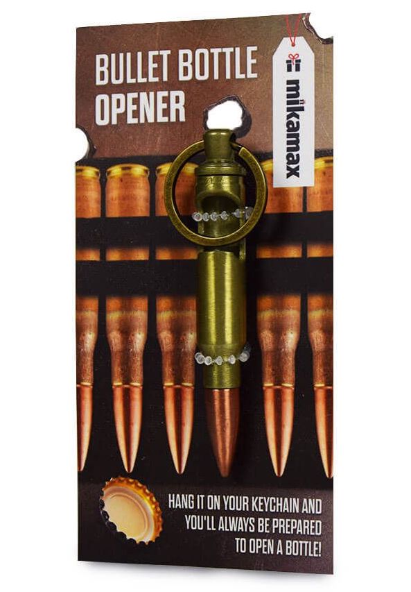 Bullet Keychain butelių atidarytuvas