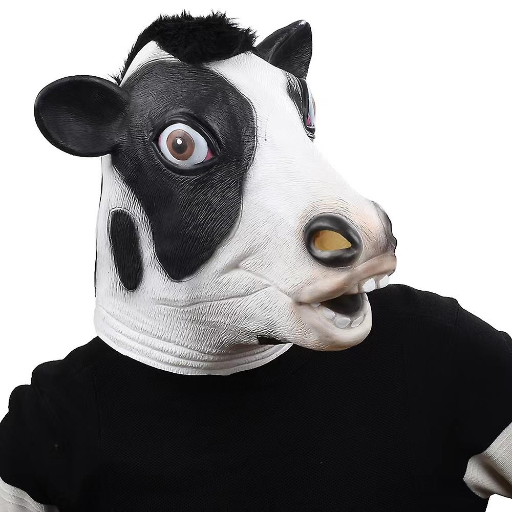 karvės kaukė silikoninės latekso veido kaukės