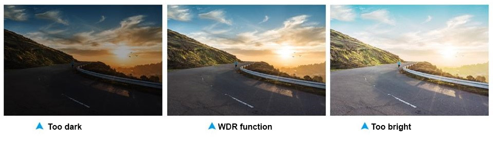 WDR – plataus dinaminio diapazono automobilio kamera
