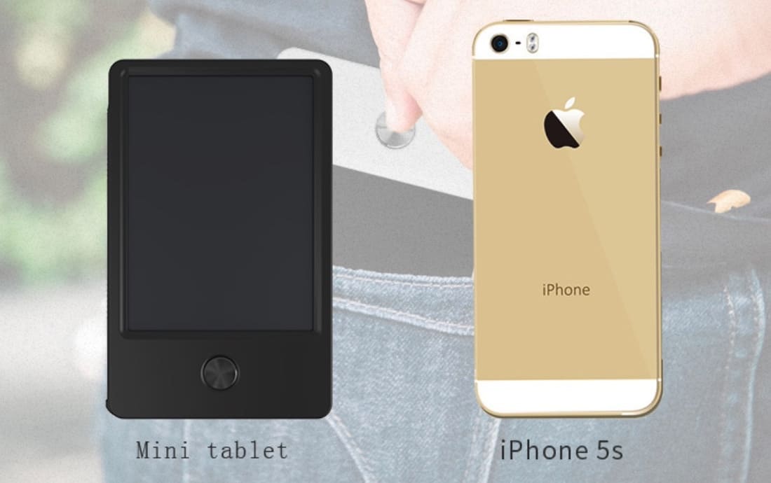 Mini matmenys kaip jūsų mobilusis telefonas - Kišeninis LCD staliukas