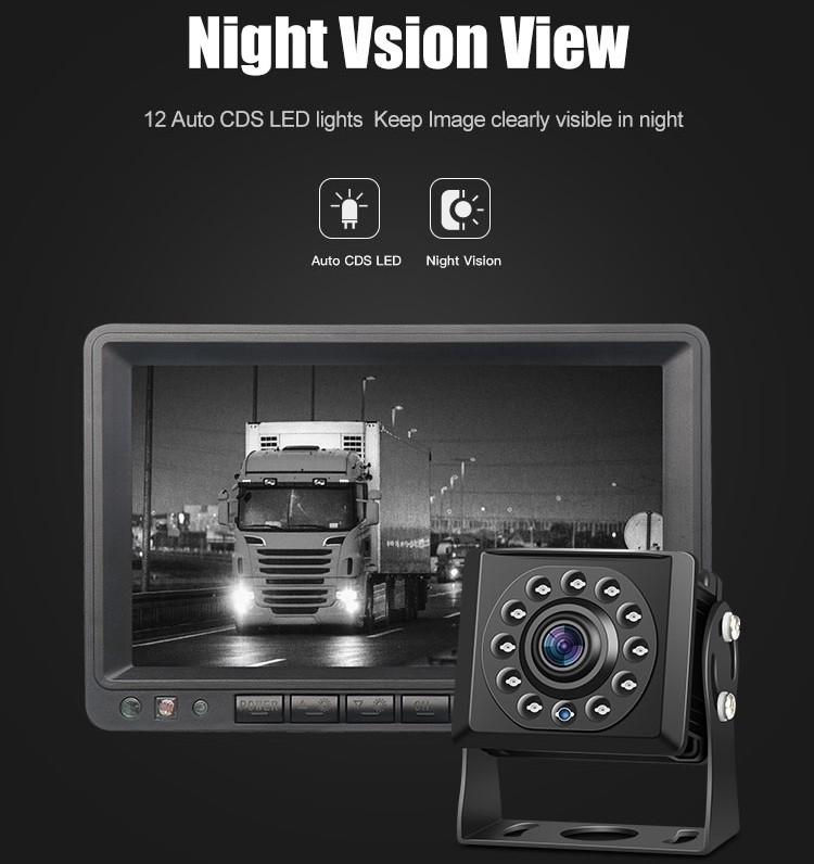 mini atbulinės eigos kamera su naktiniu matymu