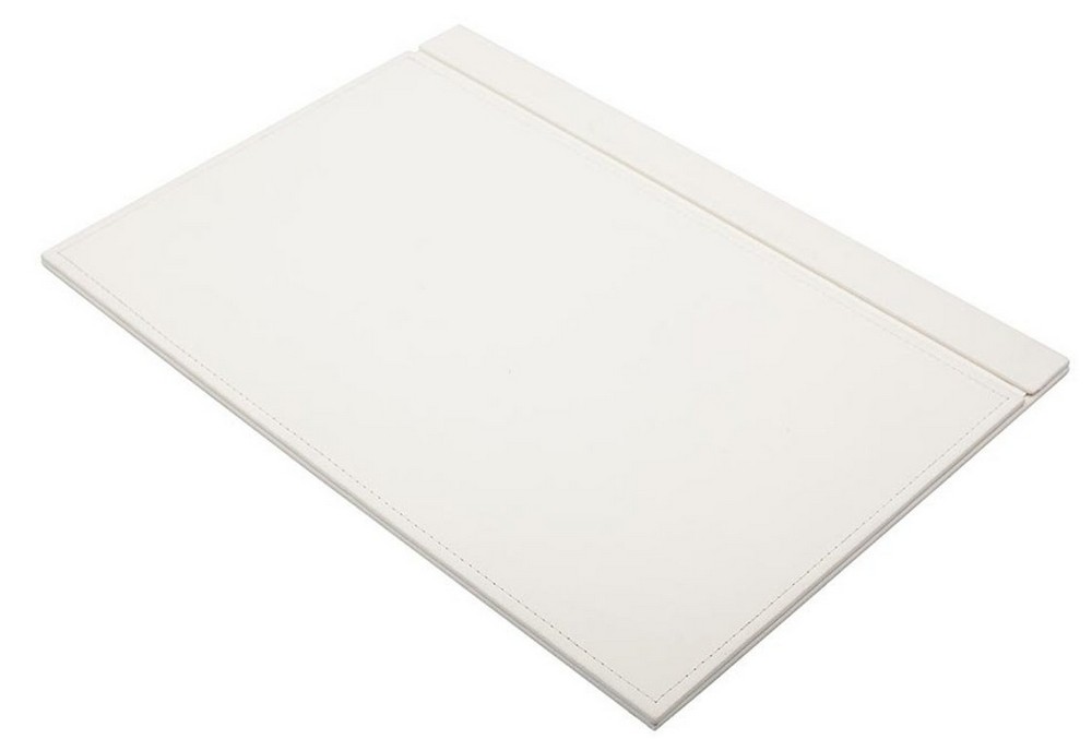 baltas prabangus stalo kilimėlis