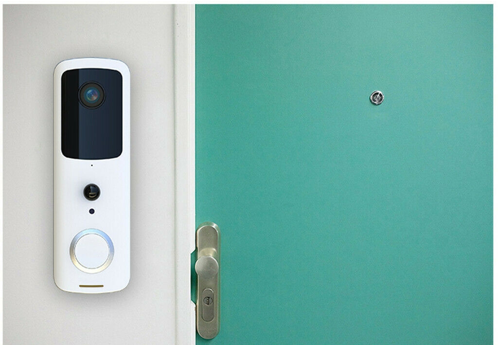 bevielis durų skambutis skaitmeninis vaizdo įrašas su kamera, skirtas namams ir namuose belaidžiu būdu