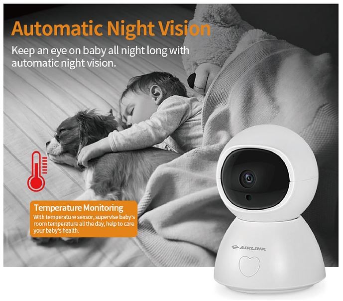 naktinio matymo kūdikio monitorius
