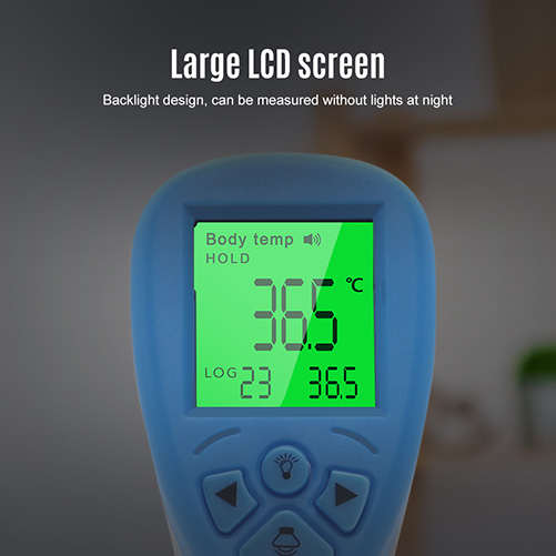 bekontaktis termometras su LCD ekranu