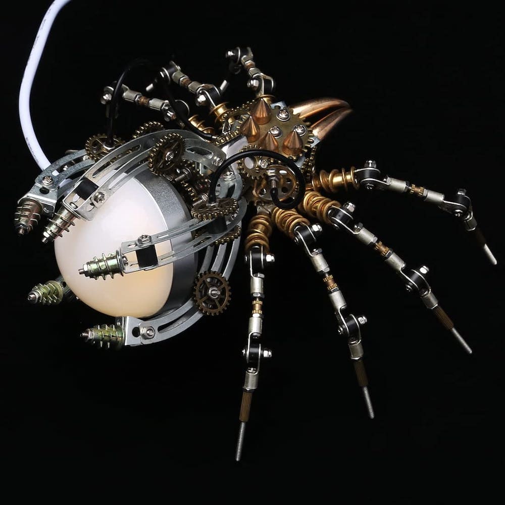 3D metalinė dėlionė voras