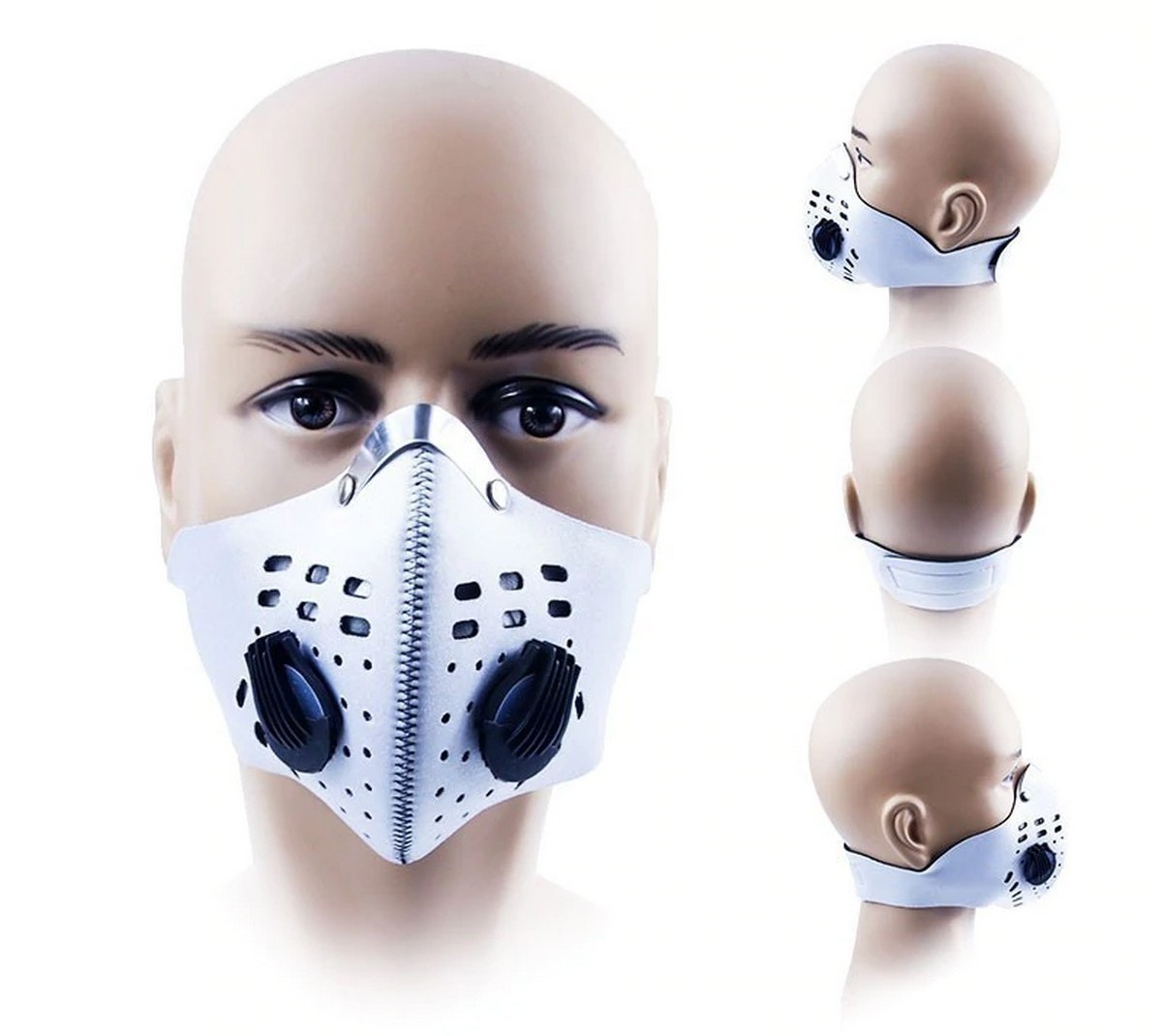 sportinio respiratoriaus kaukė