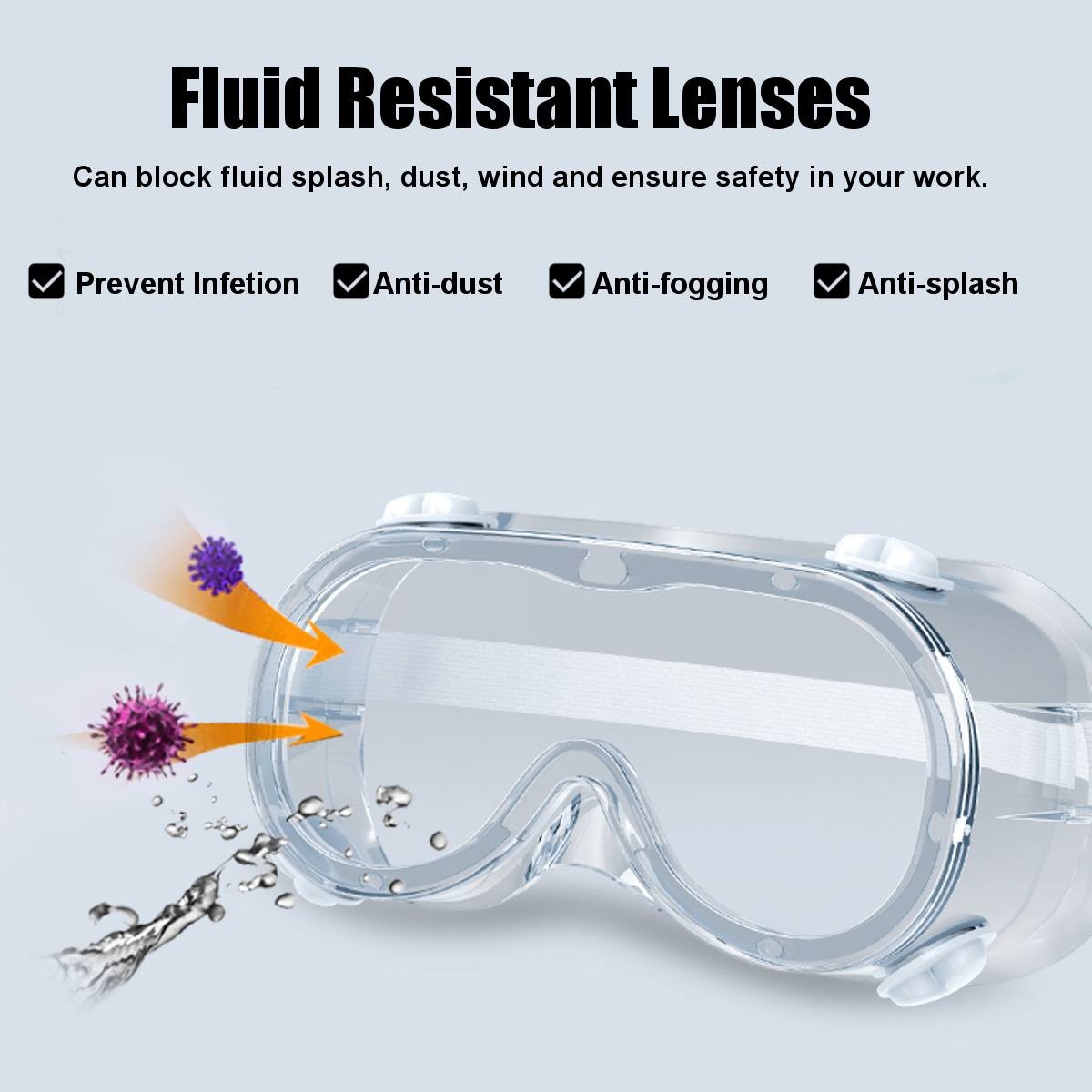 apsauginiai akiniai nuo bakterijų ir virusų