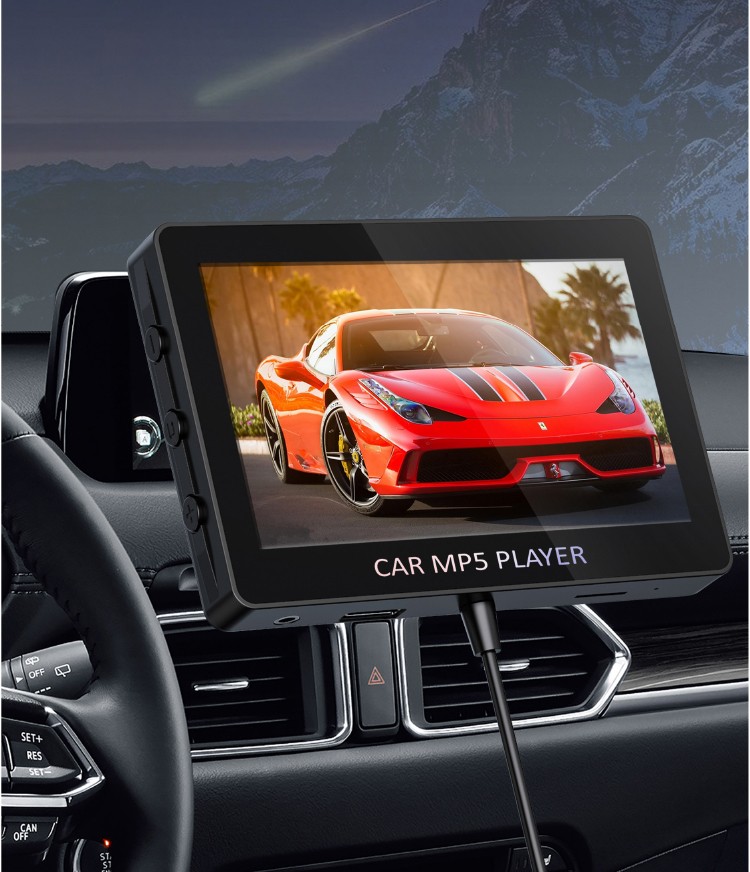 mp5 automobilio grotuvas vaizdo ekrano monitoriaus grotuvas automobiliui