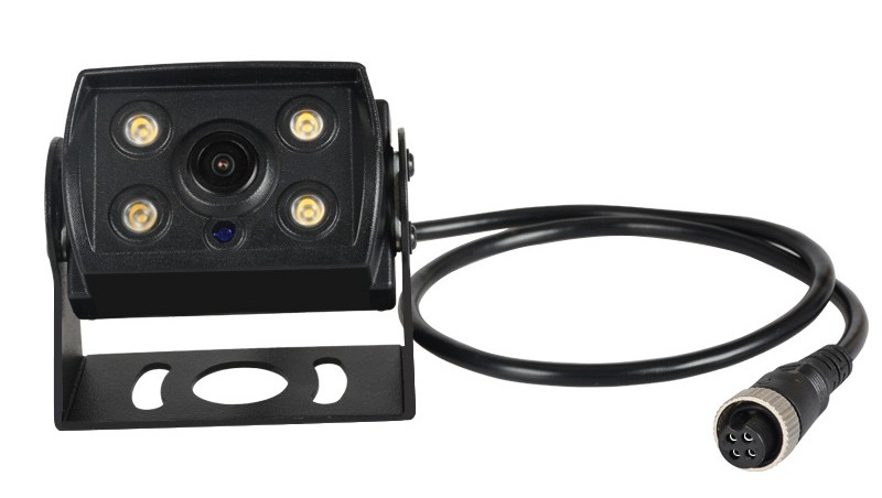 mini atbulinės eigos kamera su LED lempute