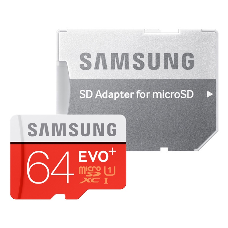 „microSD“ kortelė „Samsung“ 64 gigabaitų