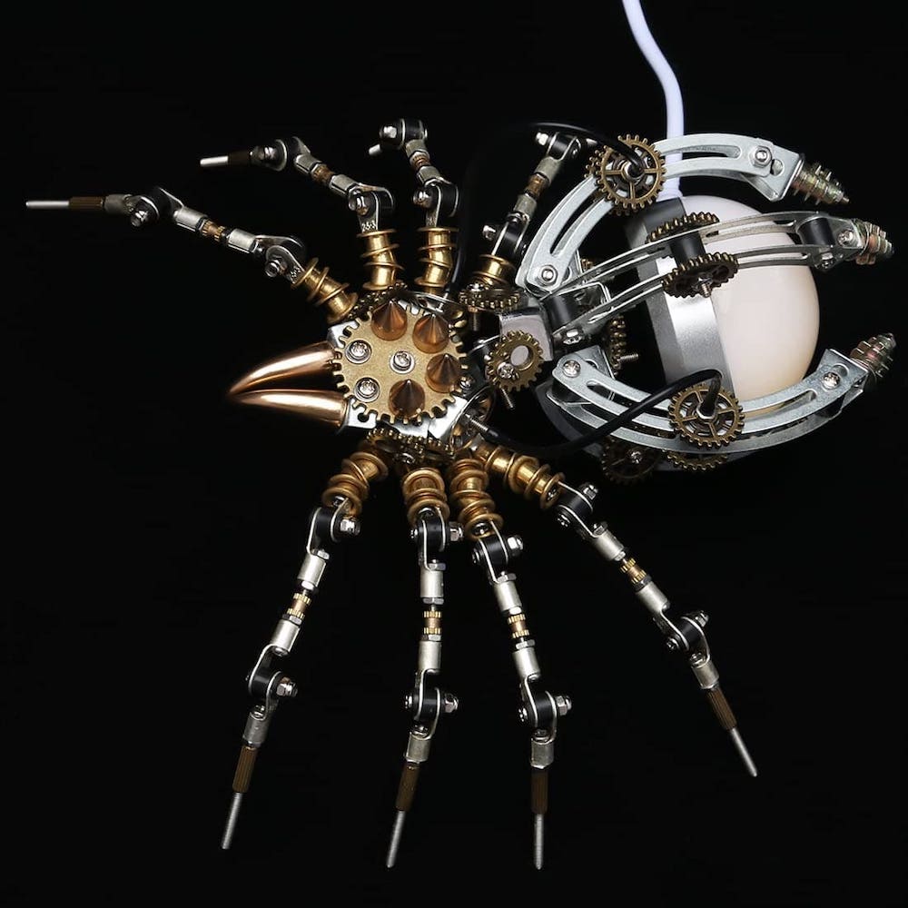 3D metalinis galvosūkis voras