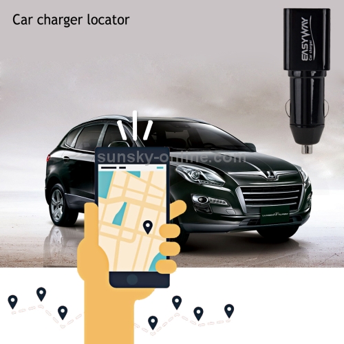 Automobilio GPS lokatorius su skambučių perėmimo funkcija