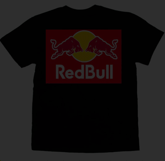 „redbull“ individualizuoti marškiniai