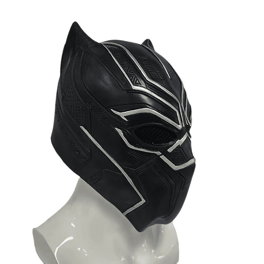 Black Panther juoda karnavalinė kaukė