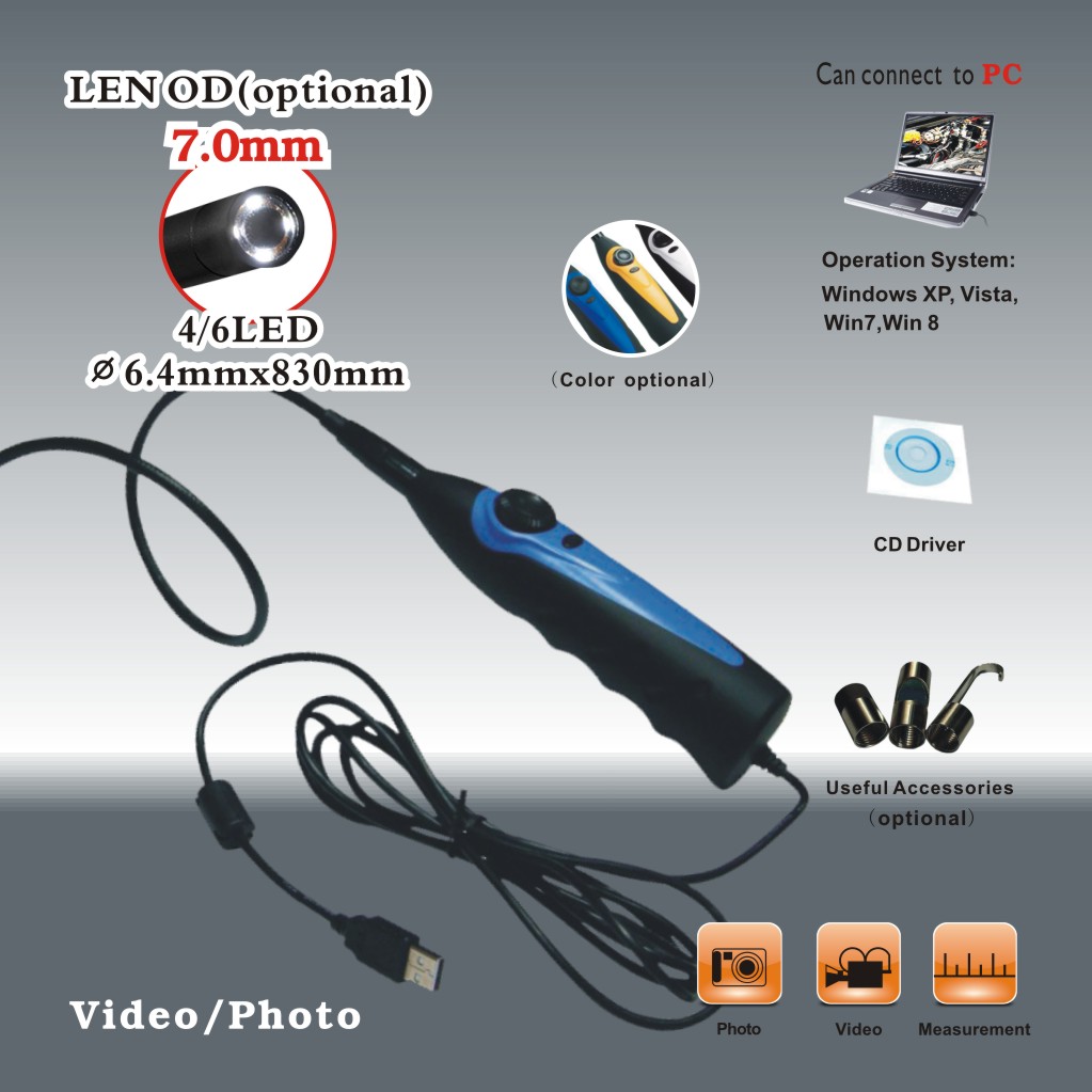 USB apžiūros kamera