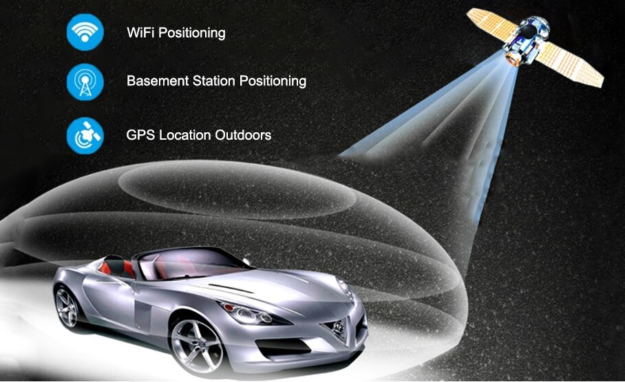 triguba lokalizacija GPS LBS WIFI lokatorius