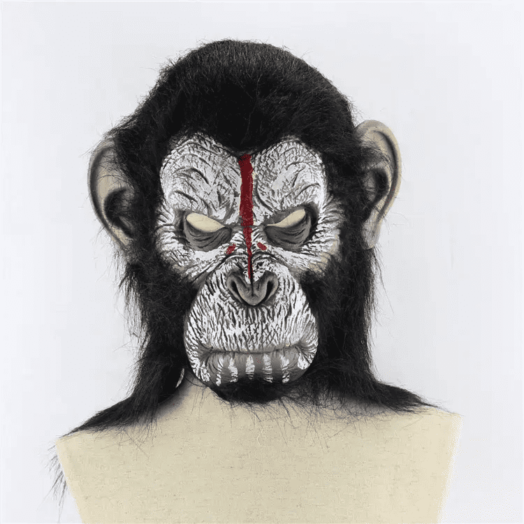 Beždžionė iš beždžionių planetos karnavalinė kaukė