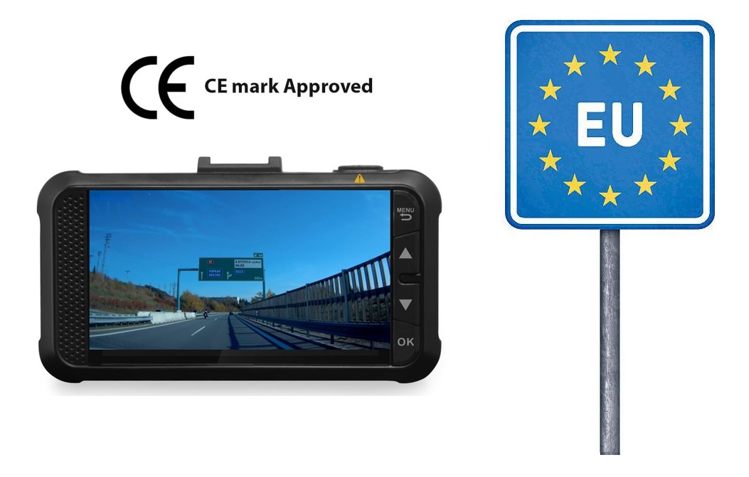 sertifikuota automobilio kameros prietaisų kamera dod gs980d eu