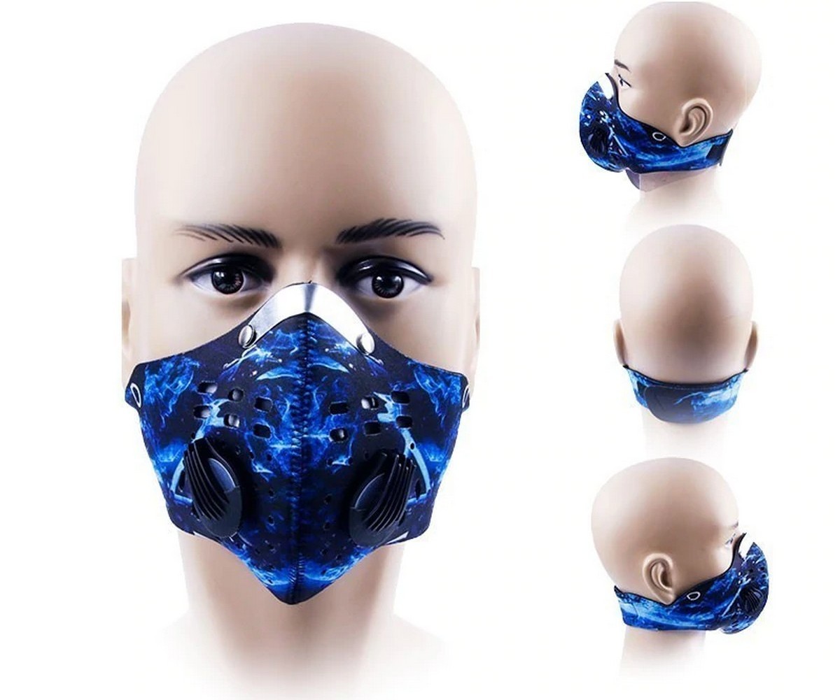 3D veido kaukės respiratorius
