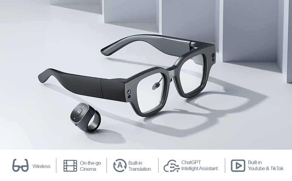vr akiniai smart su chat gpt smart 3D bevieliu ryšiu