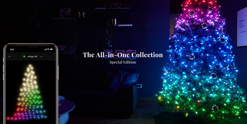 Kalėdų eglutės lemputės – mirksinčios stygos