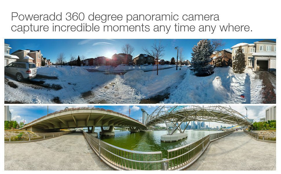 Panoraminė „Full HD“ kamera