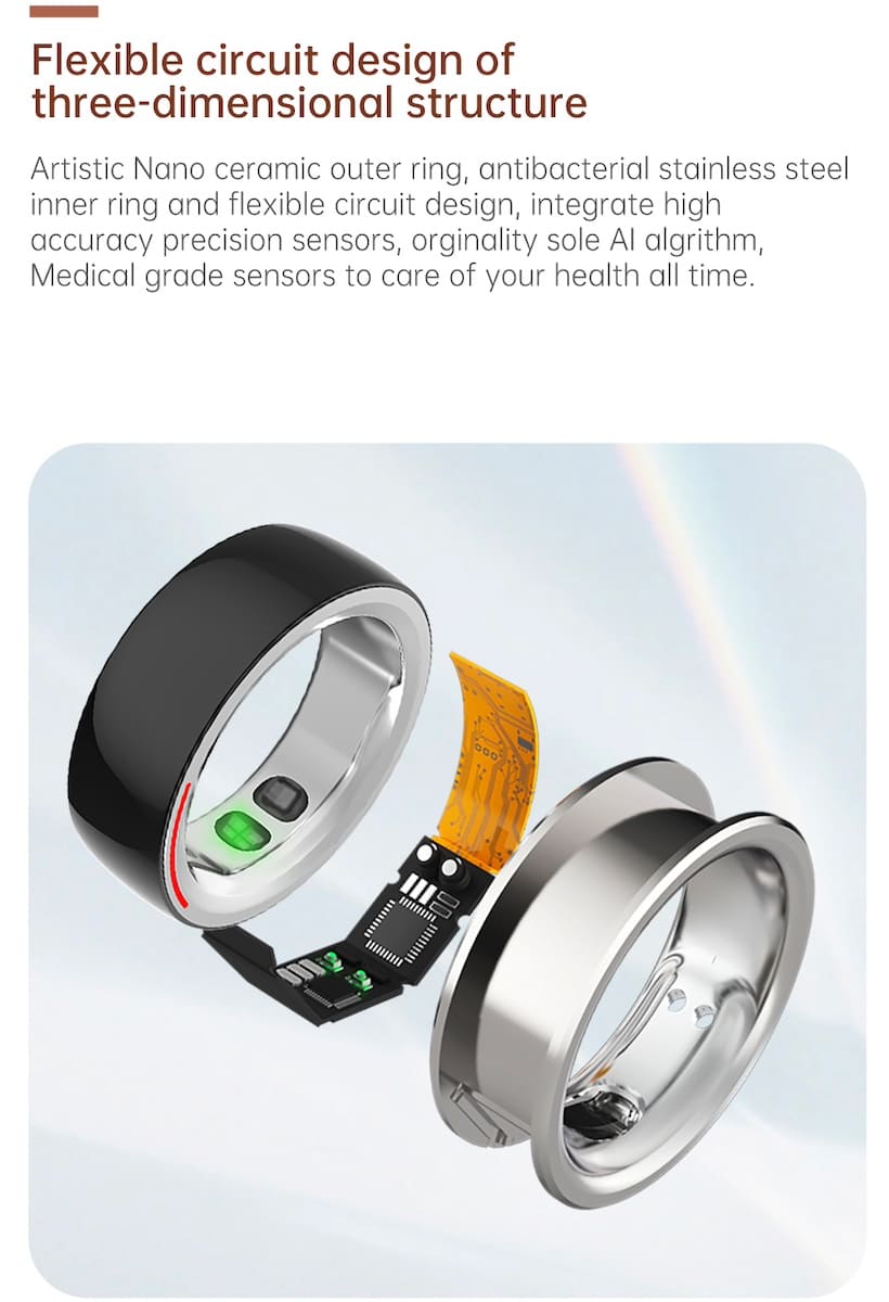 smart ai ring – nešiojami išmanieji žiedai