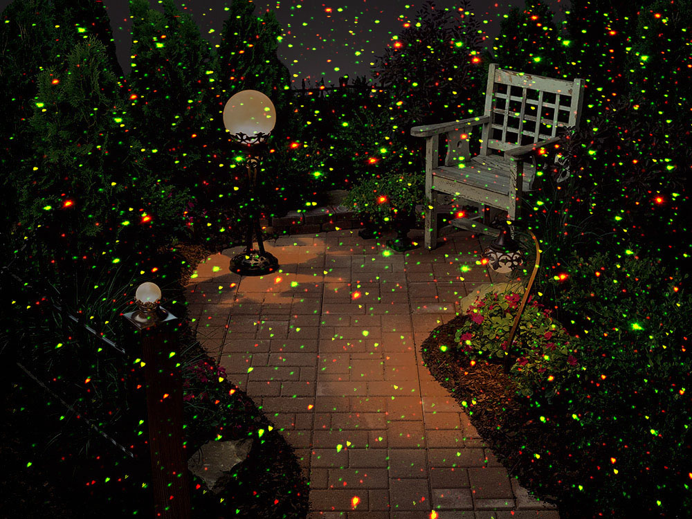 Kalėdinis projektorius spalvotas lazeris namų projekcijai